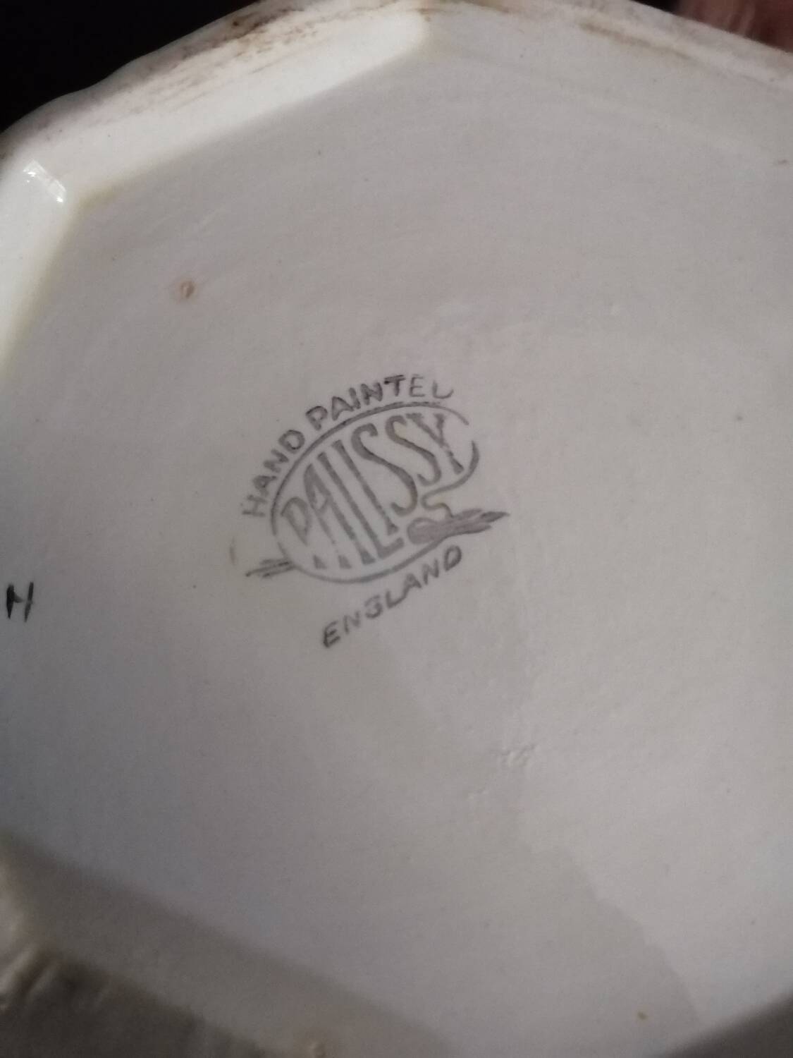 Palissy potery art deco service