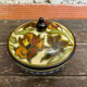 Antique Bonbonnière Box Gouda Plazuid ATRIUM Ceramic Holland Vintage