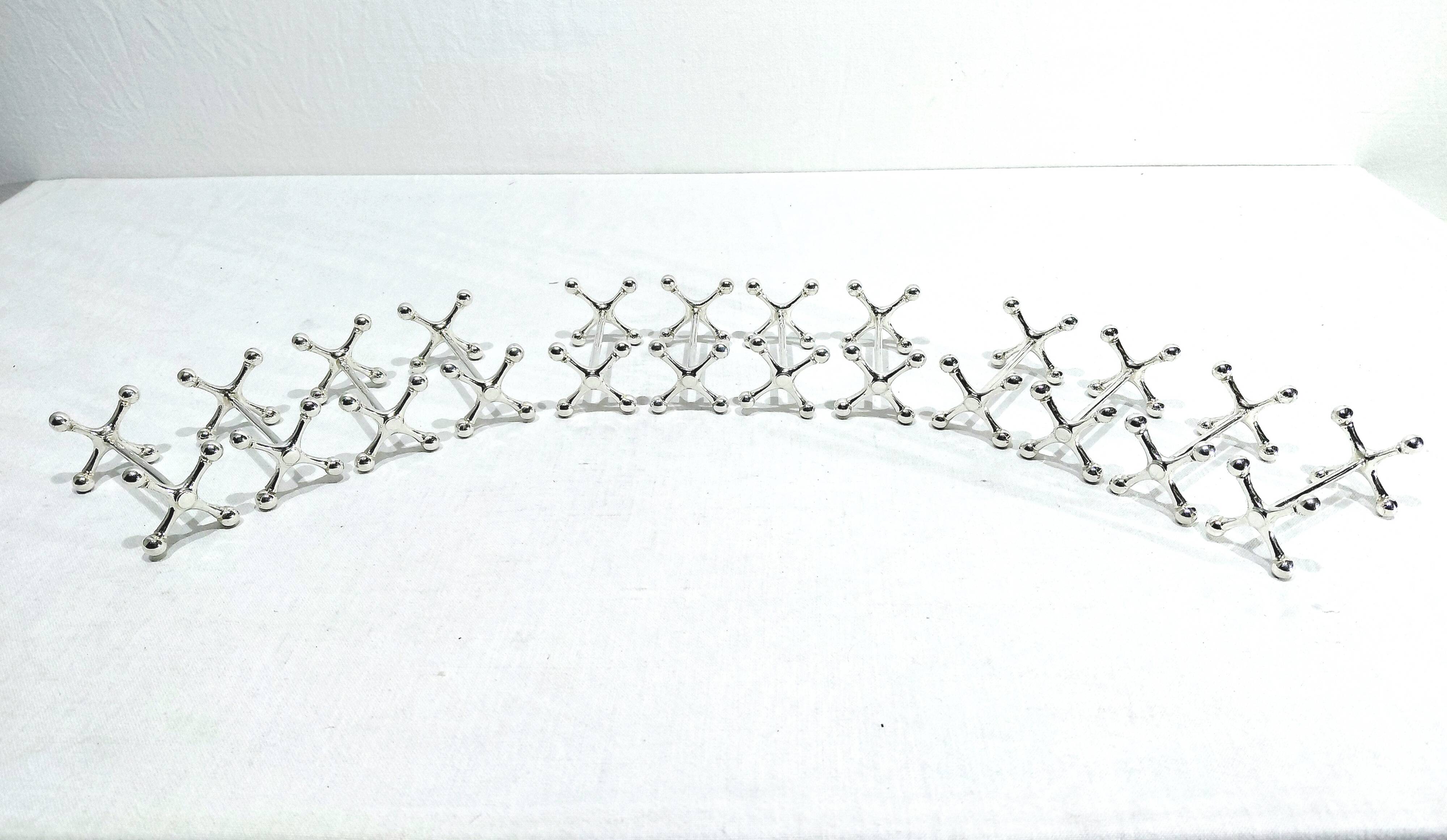 Christofle - set of 12 silver-plated knife rests