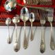 Silver metal cutlery set - 37 pieces - Frionnet François