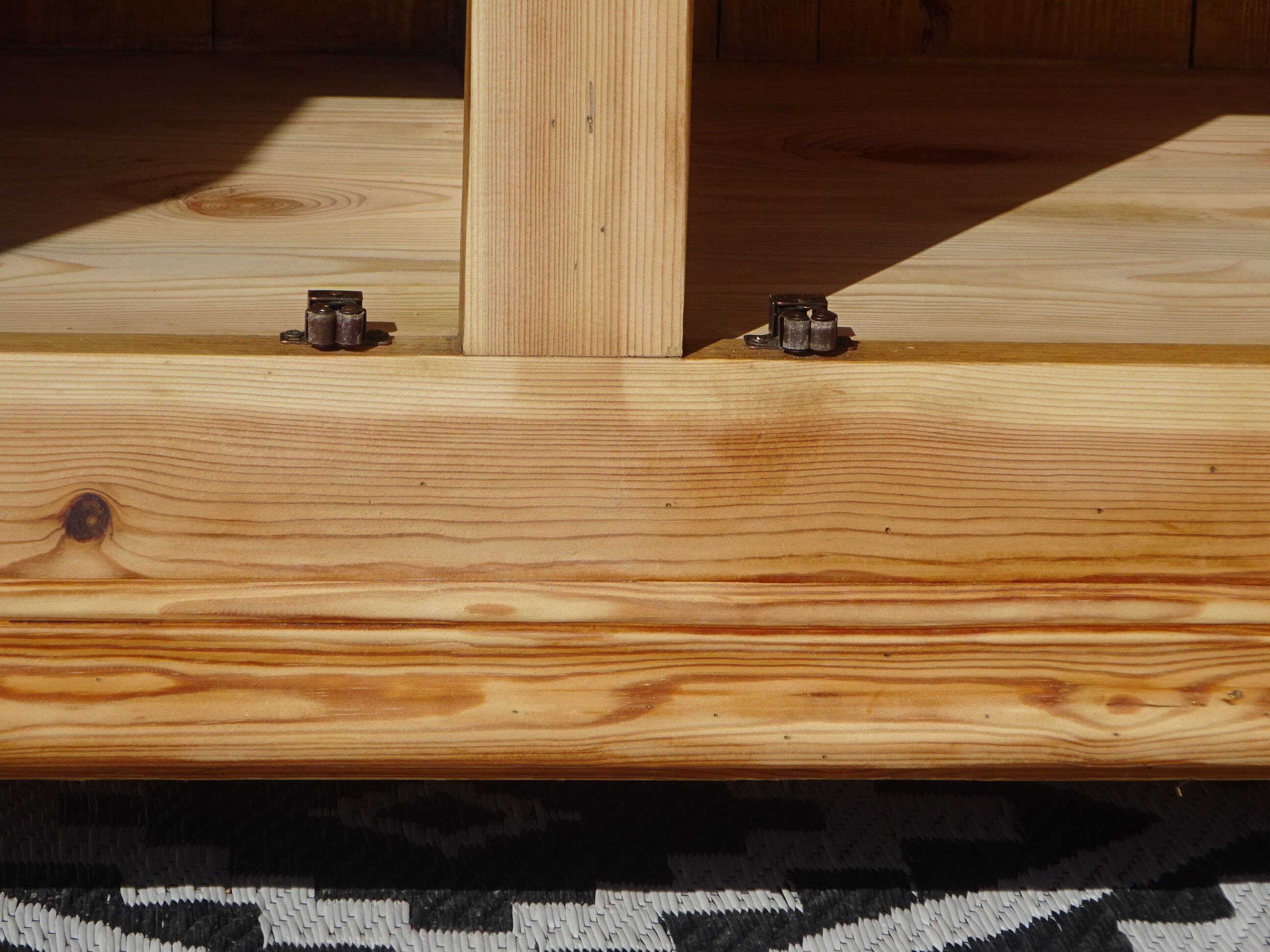 Solid wood enfilade, restored
