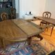 Antique mahogany table in Second Empire/Napoleon III style.
