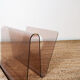 Plexiglas magazine holder Michel Dumas