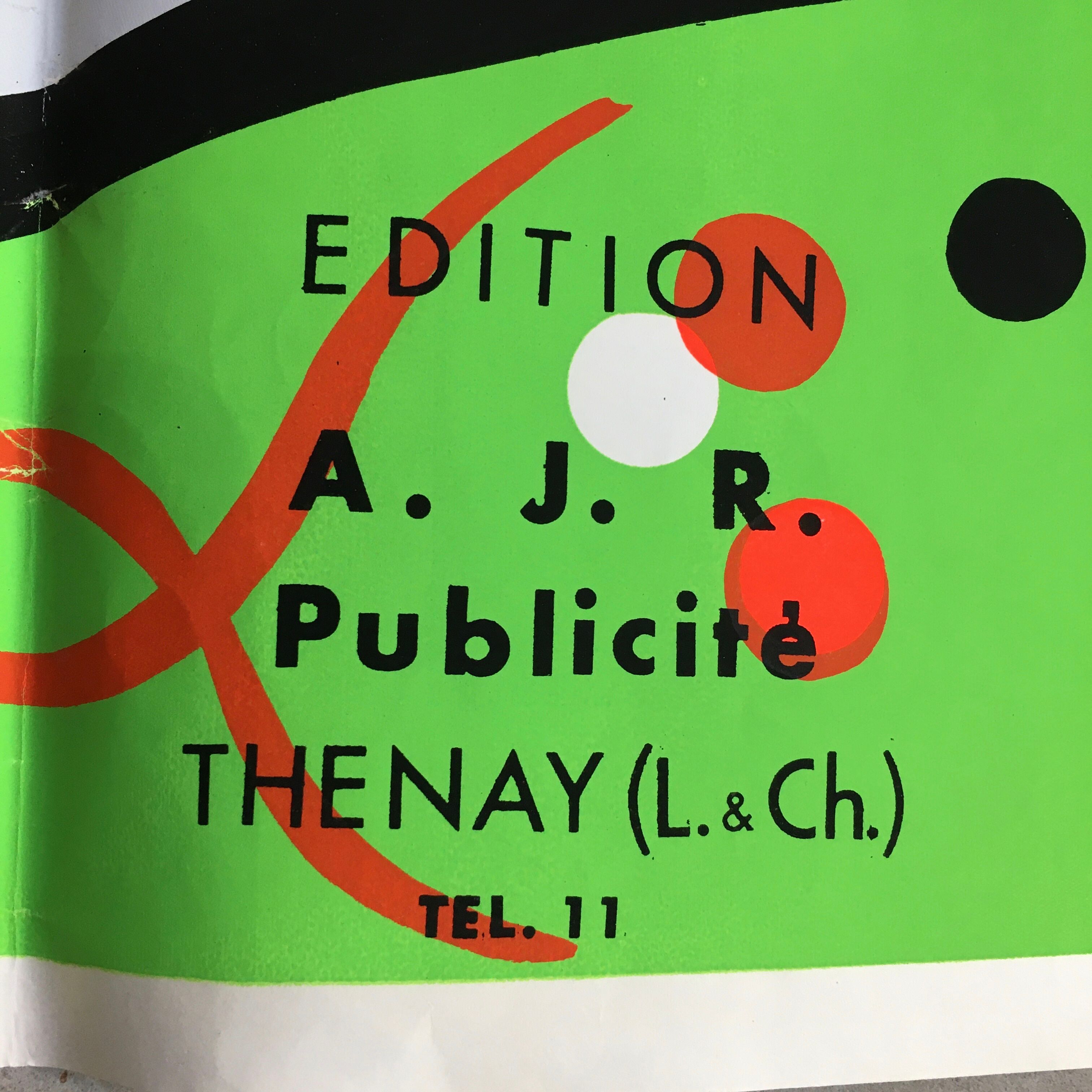 Original screen-printed poster Saint Aignan - Grande Cavalcade 1965