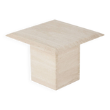 Travertine coffee table or side table