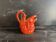 Antique ceramic lobster pitcher from the early 20th century.