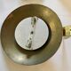 Pair of solid brass wallsconces