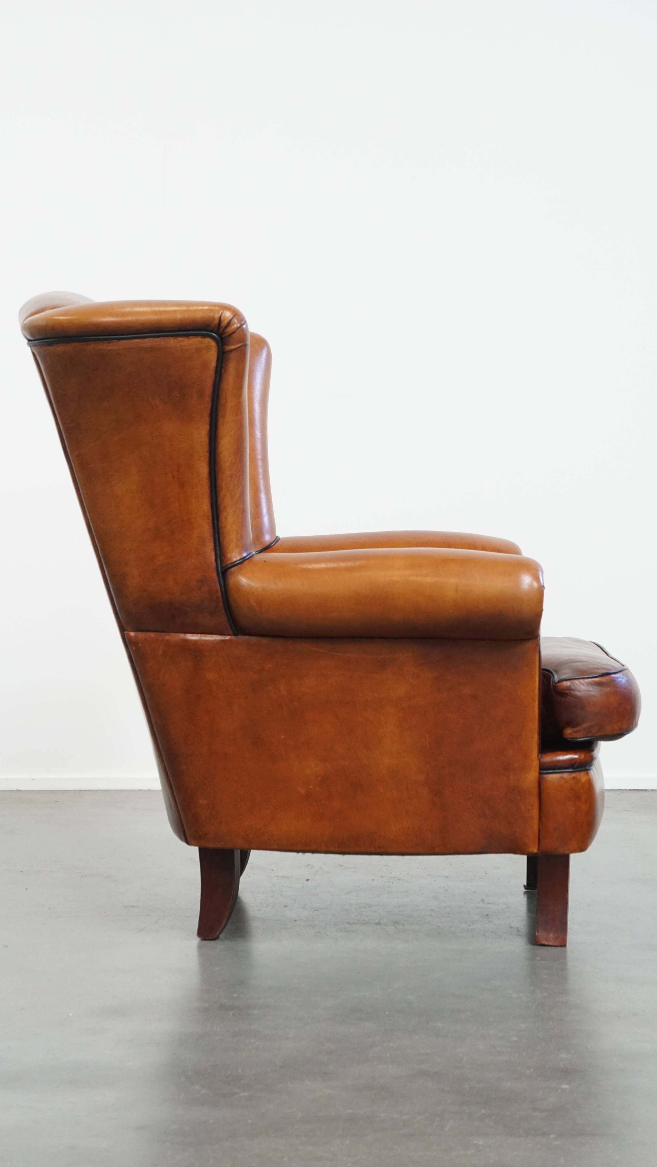 Sheepskin Wingback Chair