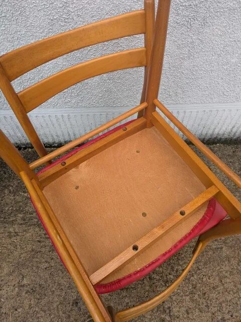 Pair of Scandinavian style chairs