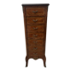 Louis XV style seven-day chest in rosewood veneer, 20th century