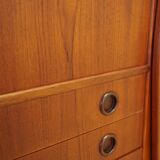 High teak sideboard, Danish design, 1970s, production: Denmark
