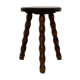 Wooden tripod stool