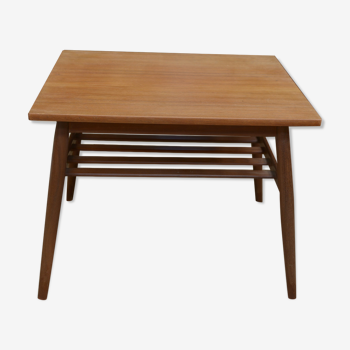 Table basse en teck scandinave 1960