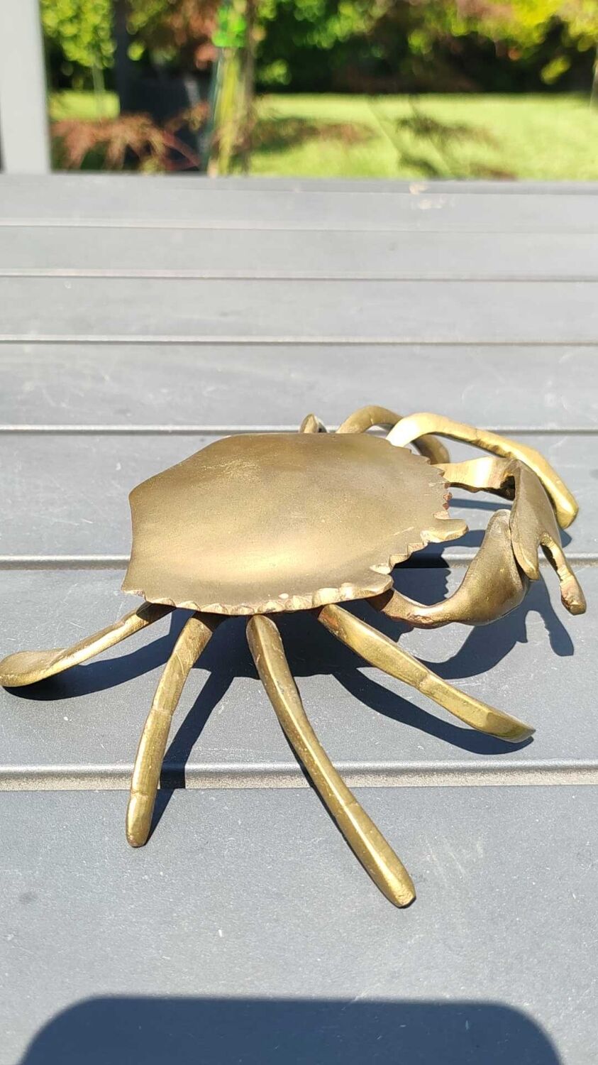 brass jewelry vintage box