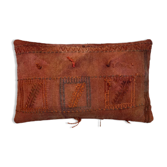 Vintage turkish kilim cushion cover , 30 x 50 cm