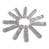 Crystal knife holder