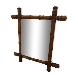 Miroir bambou 48x57 cm