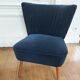 Restored 60s cocktail armchair