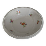 Pair of Digoin earthenware bowls with cliff decoration