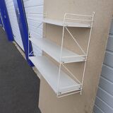 White shelf type string scandinavian style plywood 70s