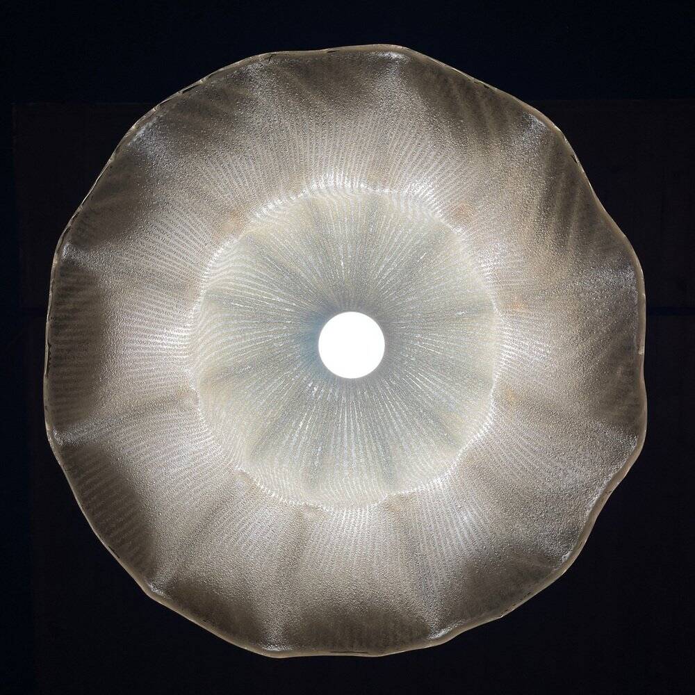Vintage Murano Glass Pendant Lamp, Italy, 1970s
