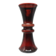 Modernism vase, glass, designed by K. Krawczyk, Poland, 1970s