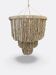 Suspension artisanale en coquillage Beige et marron