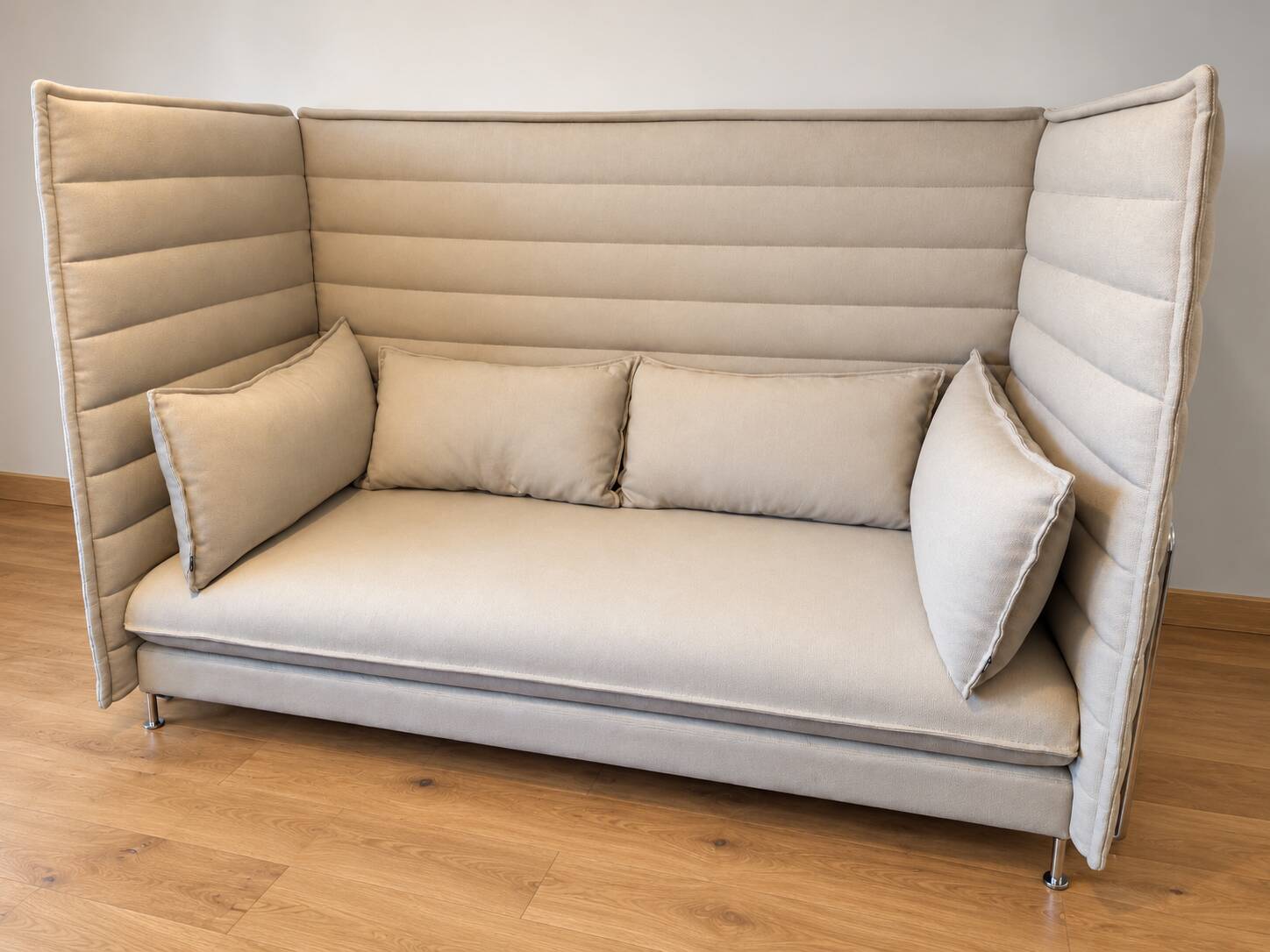 Beige Vitra Alcove Highback 2-seater sofa – Ronan & Erwan Bouroullec