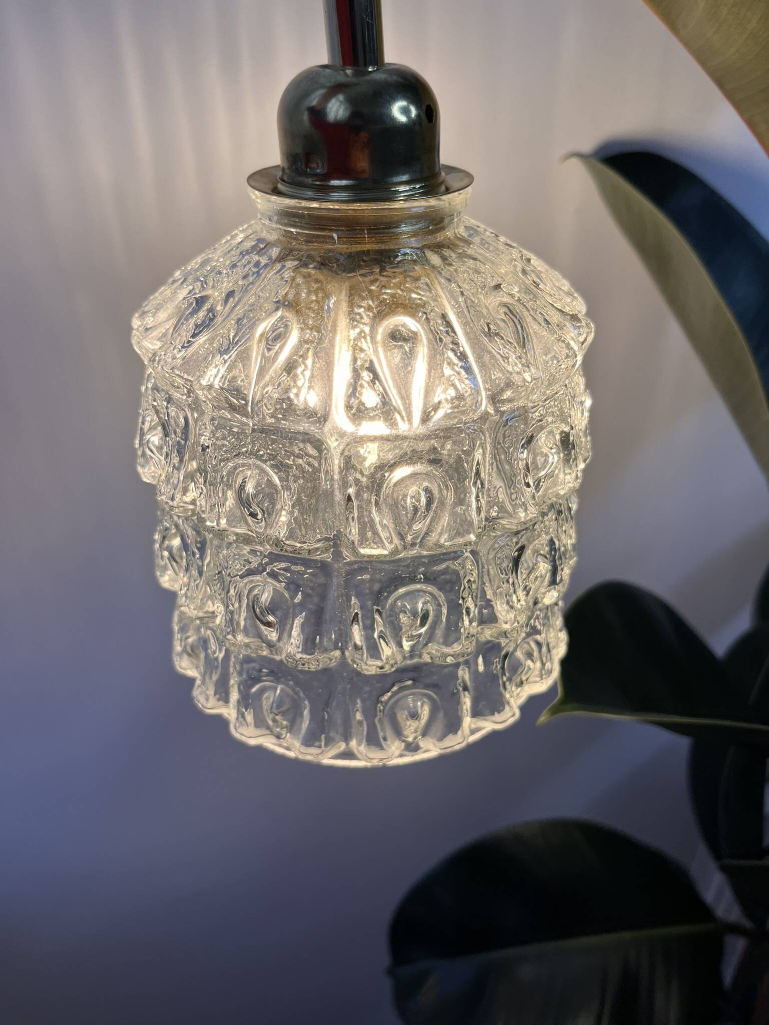 Bubble glass pendant lamp Bella model