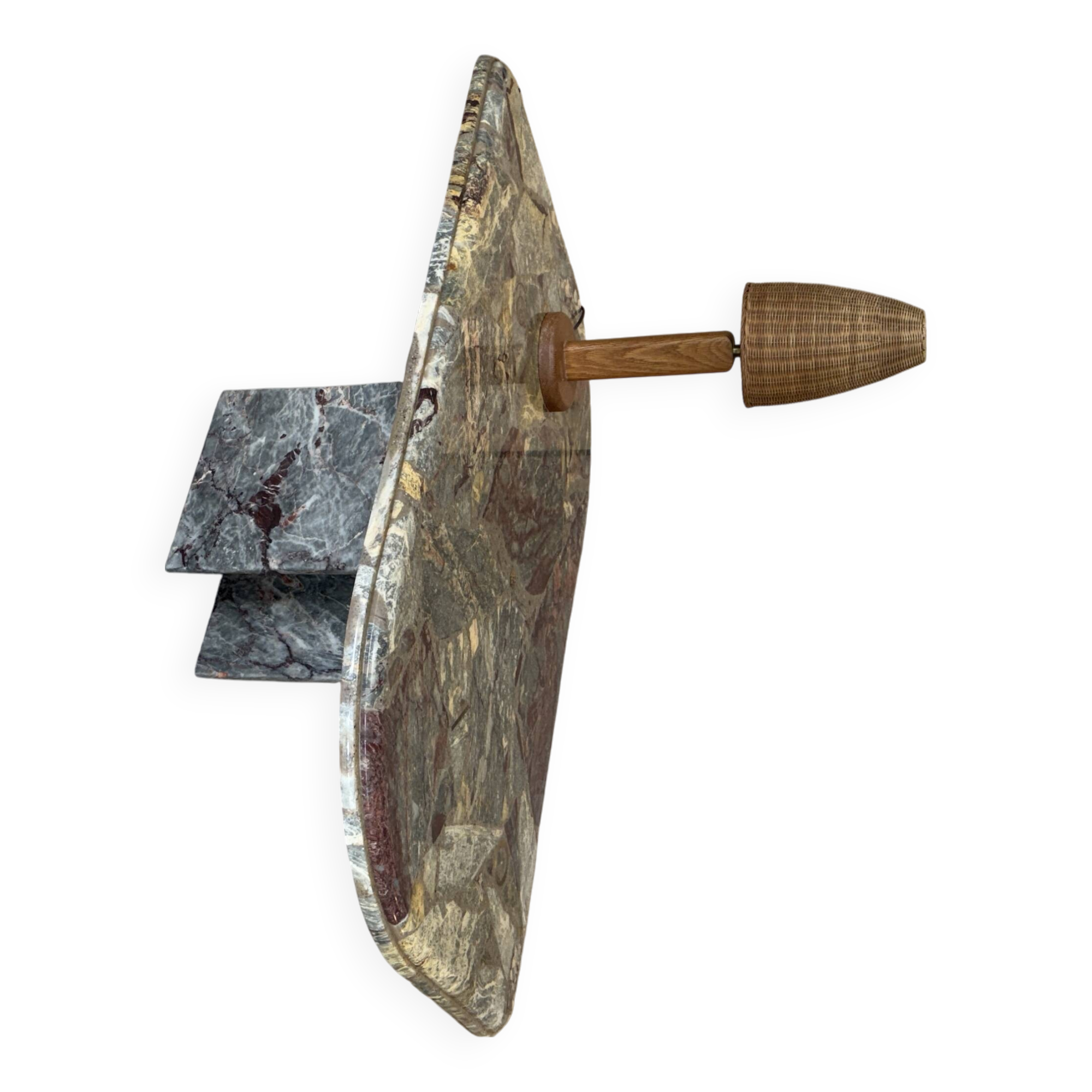 Green marble coffeetable