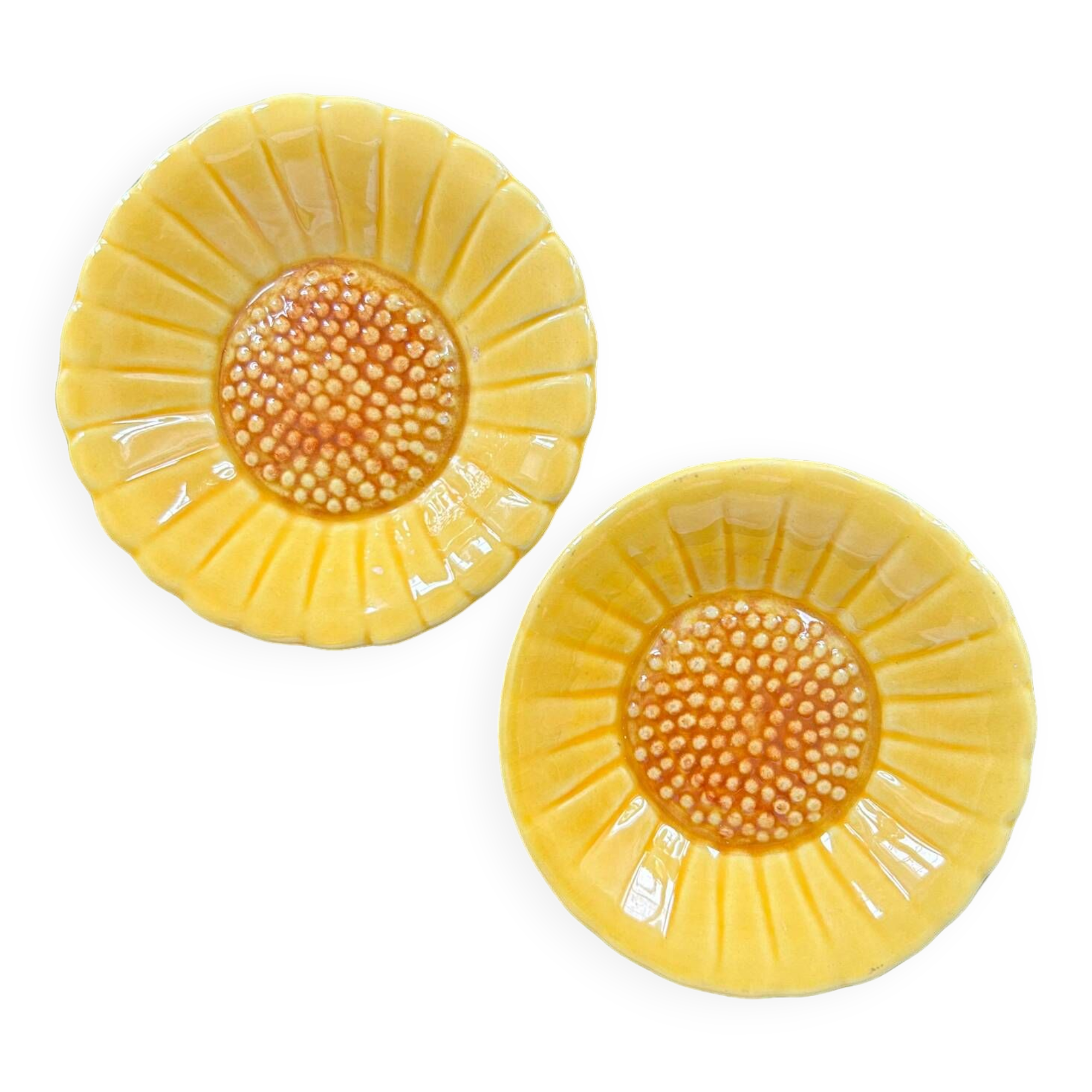 Pairs of sunflower cups