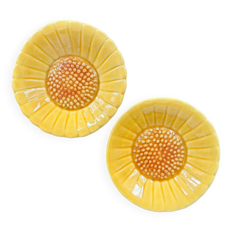 Pairs of sunflower cups