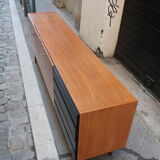 Swedish walnut sideboard  of Royal Board 1960s
