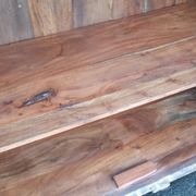 Buffet 4 portes en bois brut