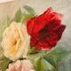 Oil on canvas 1898 still life bouquet deposited