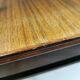 Nice side table in rosewood, probably Danish and from the 60s.
