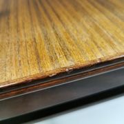 Nice side table in rosewood, probably Danish and from the 60s.