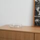 Glass bowl, Swedish design, 1980s, manufactured by IKEA