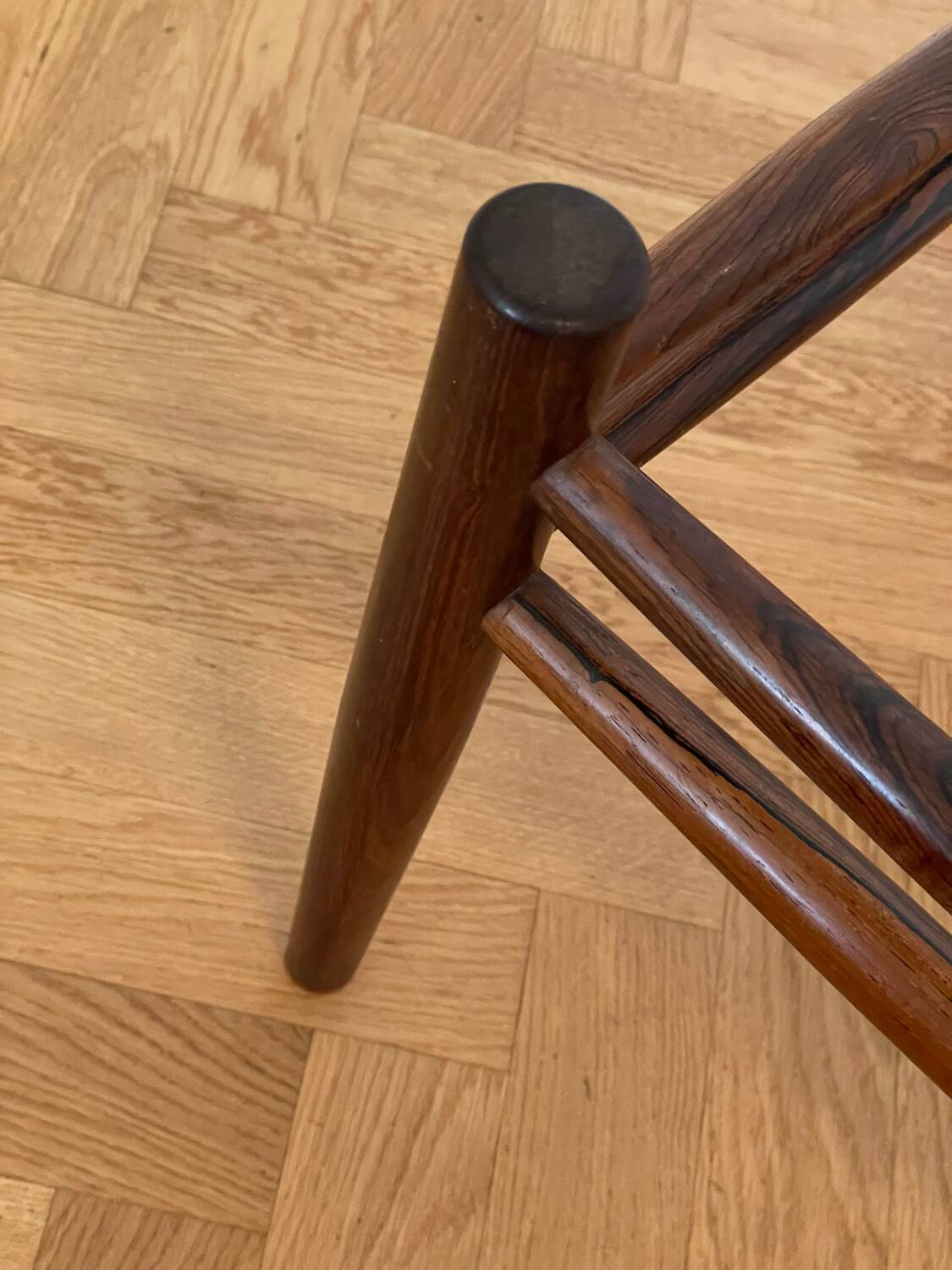 Danish Palisander Stool Ottoman MidCentury 1960s
