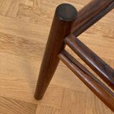 Tabouret, ottoman danois en palissandre 1960