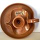 Yves Marian hand-turned ceramic candle holder