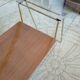 Brass and glass coffee table from the 70s