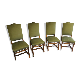 Solid wood chairs, Louis XIII style