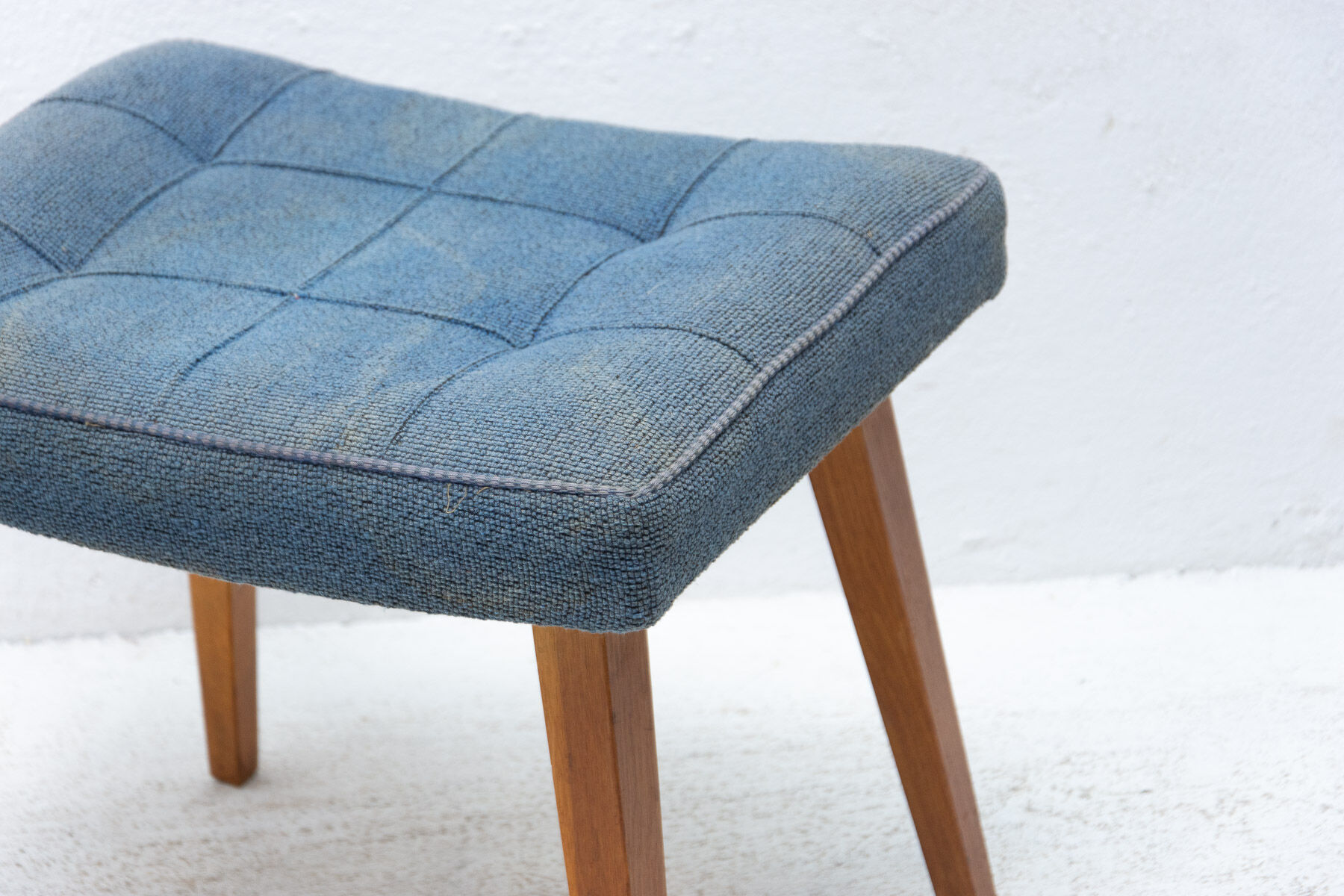 Mid century stool, footrest, 1960´s, Czechoslovakia