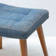Mid century stool, footrest, 1960´s, Czechoslovakia