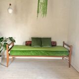 Daybed Vintage Solid Oak Bed - 2 remaining