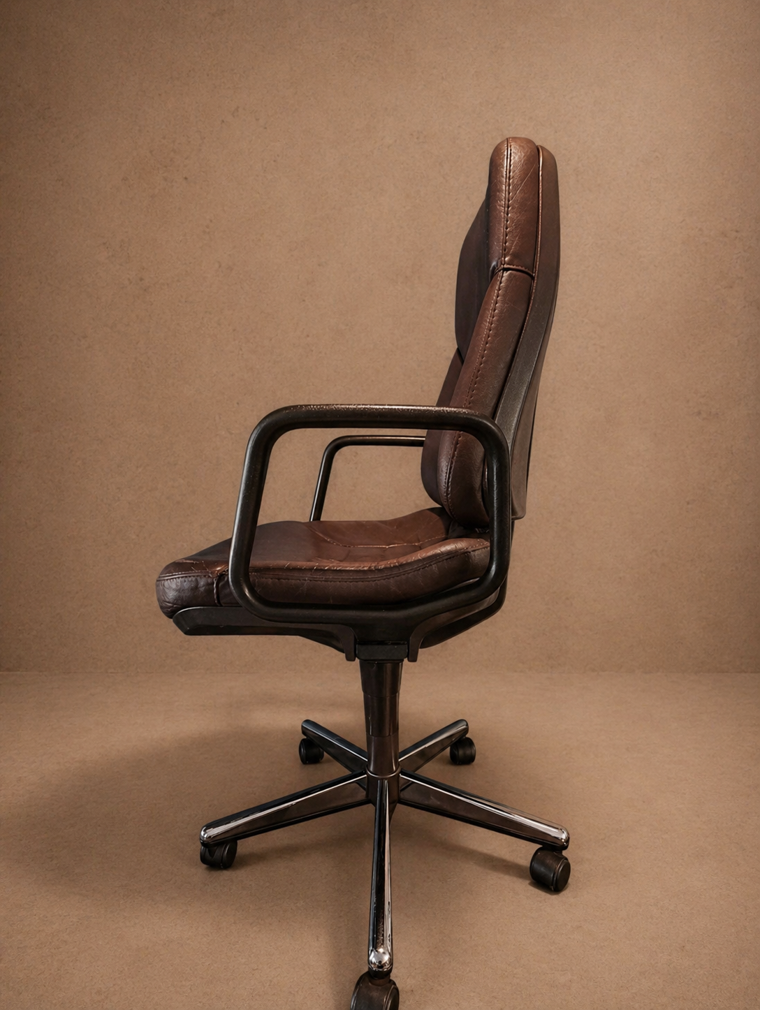 Fauteuil de bureau cuir Martin Stoll