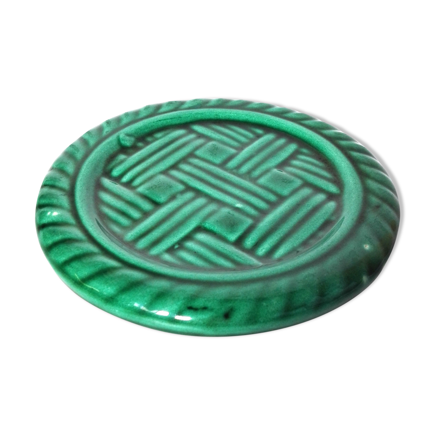 Vallauris carafe under glass