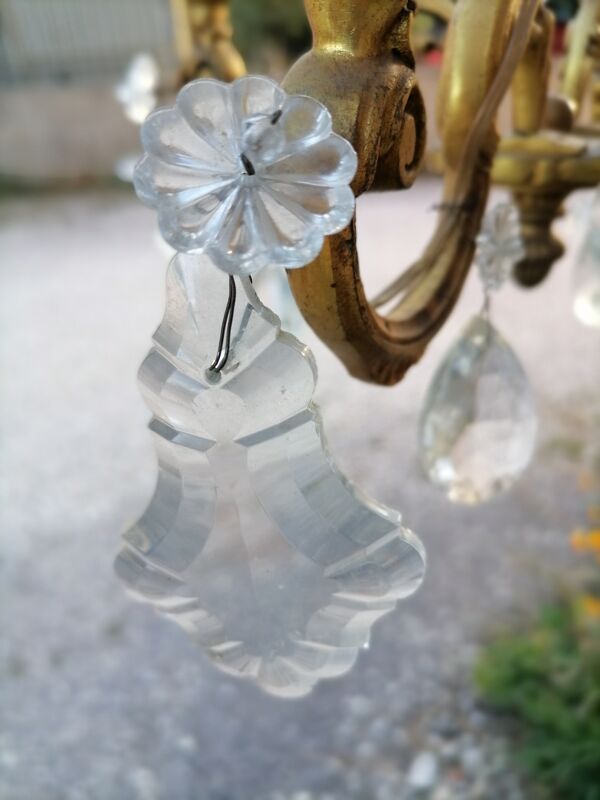 Lustre bronze ancien