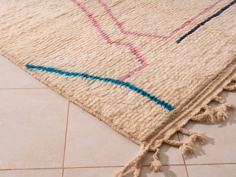 Handmade Moroccan blessed rug, 150 x 250 cm
